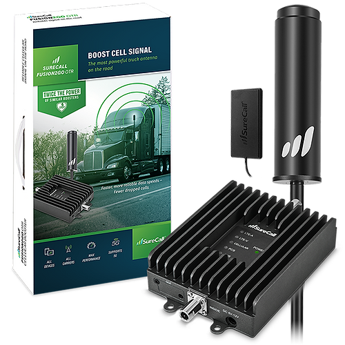 Aidrow product image for SureCall Fusion2Go 3.0 OTR Signal Booster for Trucks, Vans, Semis & Big Rigs